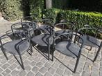 Stoelen, Ophalen, Gebruikt, Zwart, Metaal