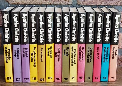 14 boeken - Agatha Christie - Uitstekende staat - € 4/boek, Boeken, Detectives, Zo goed als nieuw, Ophalen of Verzenden