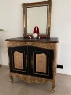 Antieke kast + gratis spiegel, Huis en Inrichting, Ophalen, Gebruikt