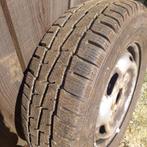 winterbanden op velg Michelin Agilis Alpin 195/70 R15, 15 inch, Velg(en), Gebruikt, Winterbanden