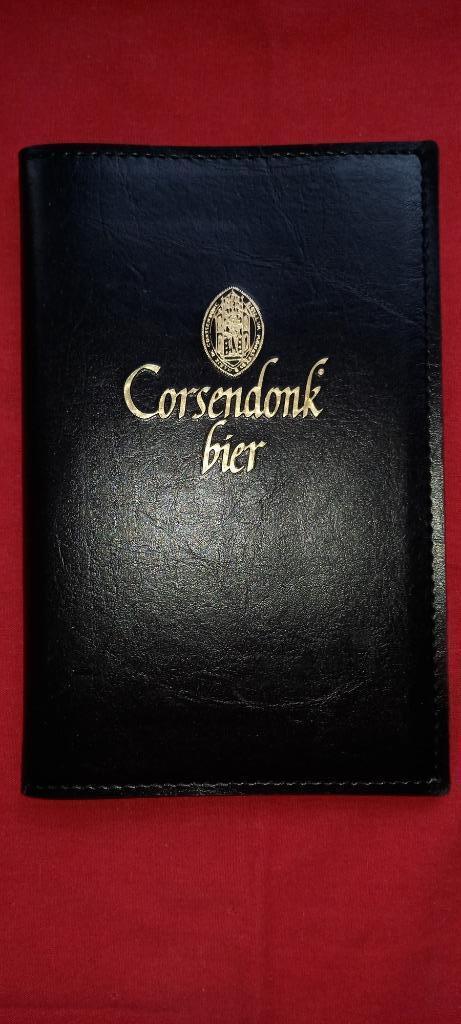 Corsendonk Menu boek, Collections, Marques de bière, Comme neuf, Enlèvement ou Envoi