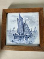 3  tegels in delftporselein, Antiek en Kunst, Curiosa en Brocante, Ophalen