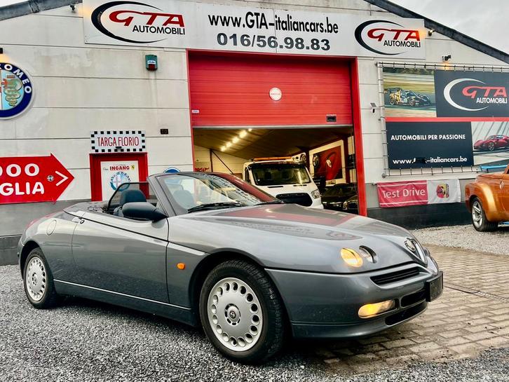 Cabriolet Alfa Romeo Spider/68 000 km ! ! !, Autos, Alfa Romeo, Entreprise, Spider, Essence, Euro 3, Cabriolet