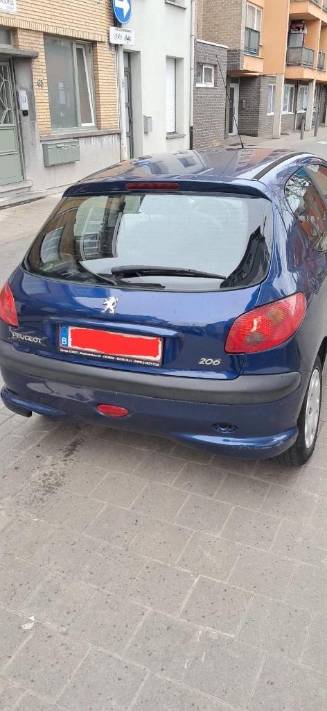 Peugeot 206 1.1 benzine 2005, Auto's, Peugeot, Particulier, Benzine, Stadsauto, 3 deurs, Handgeschakeld, Blauw, Zwart, Ophalen
