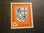 Saar/Sarre 1957 Mi DE-SL 379** Postfris/Neuf, Postzegels en Munten, Verzenden