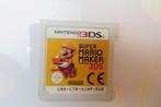 Nintendo 3DS Super Mario Maker, Ophalen of Verzenden, Zo goed als nieuw, Puzzel en Educatief