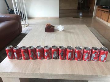 Canettes de Coca Cola Red Devils
