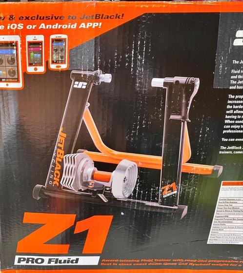 Jetblack Z1 Pro Fluid Fietstrainer, Sport en Fitness, Wielrennen, Zo goed als nieuw, Overige typen, Ophalen