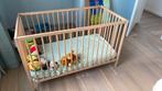 Ikea baby bed 120x60cm (+ bedhoes), Kinderen en Baby's, Kinderkamer | Bedden, Ophalen of Verzenden, Zo goed als nieuw, Matras
