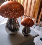 Te koop glazen paddestoelen, Maison & Meubles, Tabourets, Enlèvement