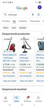 À la recherche d'un aspirateur, Enlèvement