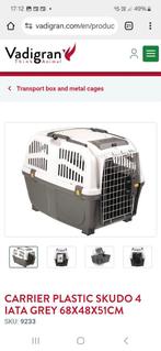 Bench voor Hond of Kat IATA SIZE 4, merk Skudo,grijs, Dieren en Toebehoren, Ophalen of Verzenden