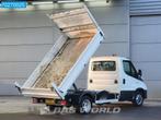 Iveco Daily 35C14 Kipper 3500kg trekhaak Airco Cruise Kieper, Auto's, Bestelwagens en Lichte vracht, Gebruikt, Euro 6, Iveco, Wit