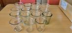 15 pots en verre pour confiture, Gebruikt, Ophalen of Verzenden, Glas, Kom(men)