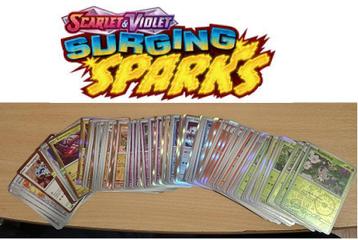 Pokémon - Surging Sparks Holo’s/Reverse Holo’s  beschikbaar voor biedingen