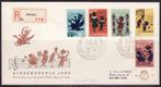 Aangetekende enveloppe R374 Nederland, Postzegels en Munten, Verzenden