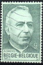 Belgie 1989 - Yvert 2347/OBP 2348 - Priester Daens (ST), Postzegels en Munten, Gestempeld, Verzenden, Gestempeld