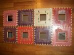 Lot de 6 miroirs, Enlèvement, Comme neuf, Carré