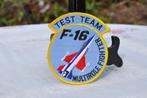 §  badge F16 test team, Verzamelen, Militaria | Algemeen, Embleem of Badge, Luchtmacht, Ophalen of Verzenden