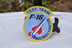 §  badge F16 test team, Collections, Objets militaires | Général, Emblème ou Badge, Armée de l'air, Enlèvement ou Envoi