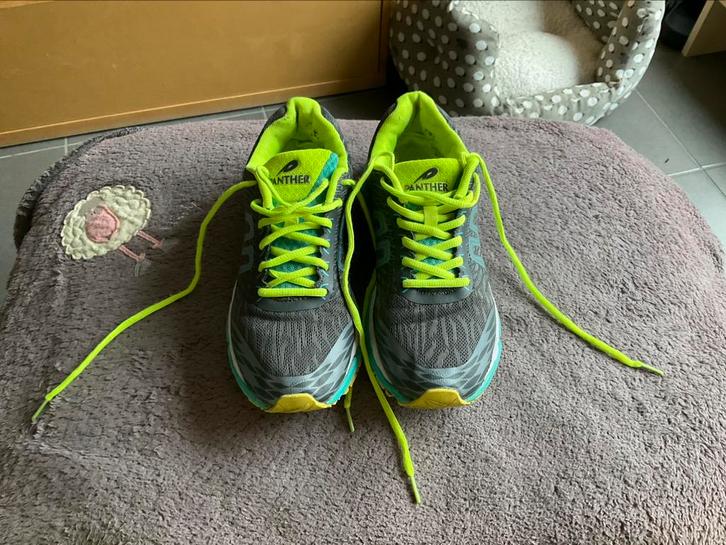 Grijze sportschoenen, merk Panther, maat 40, Kleding | Dames, Schoenen, Zo goed als nieuw, Sportschoenen, Grijs, Ophalen of Verzenden