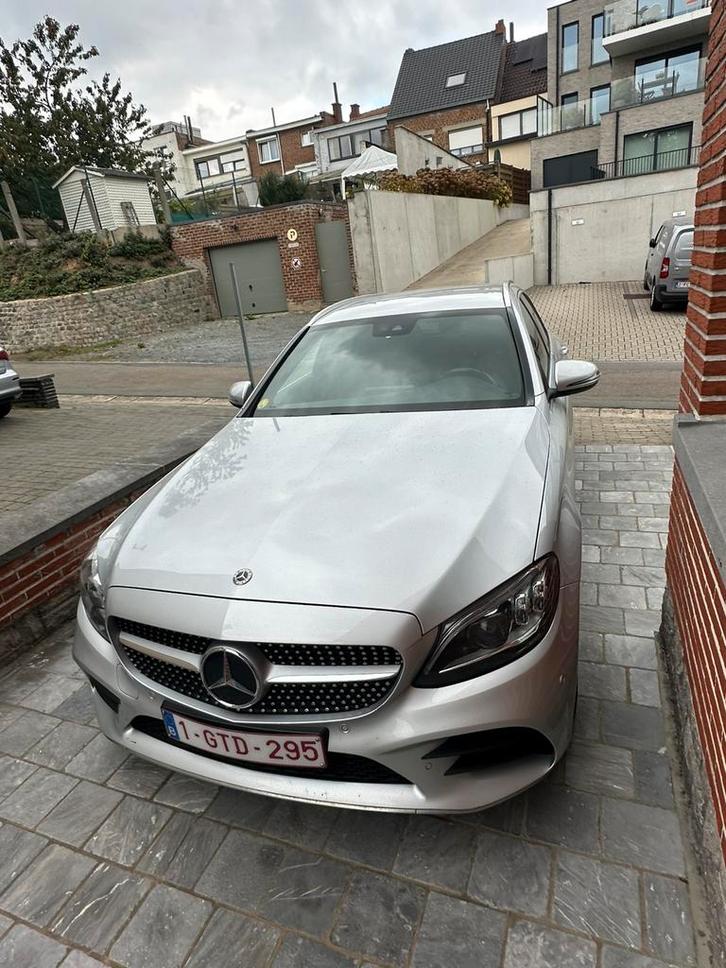 Mercedes c220 amg line, Auto's, Mercedes-Benz, Particulier, C-Klasse, Android Auto, Diesel, Euro 6, Break, 5 deurs, Automaat, Zilver of Grijs