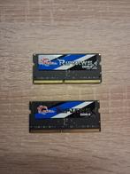 G.Skill 2x8gb 3200 DDR4 So-Dimm, Computers en Software, Ophalen, DDR4, Zo goed als nieuw, Laptop