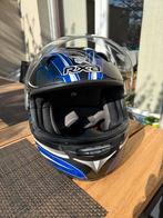 Casque moto enfants RXA bleu foncé /noir/ blanc, Motos, Autres marques, Seconde main, Enlèvement ou Envoi, Casque intégral
