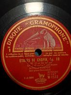 ***VERKOCHT*** Vinyl 78 toeren plaat Chopin, Envoi, Utilisé