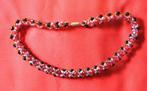 collier de fantaisie (x20049), Handtassen en Accessoires, Kettingen, Ophalen of Verzenden, Zo goed als nieuw, Rood, Kunststof