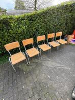 Vintage schoolstoelen, Huis en Inrichting, Stoelen, Ophalen, Gebruikt