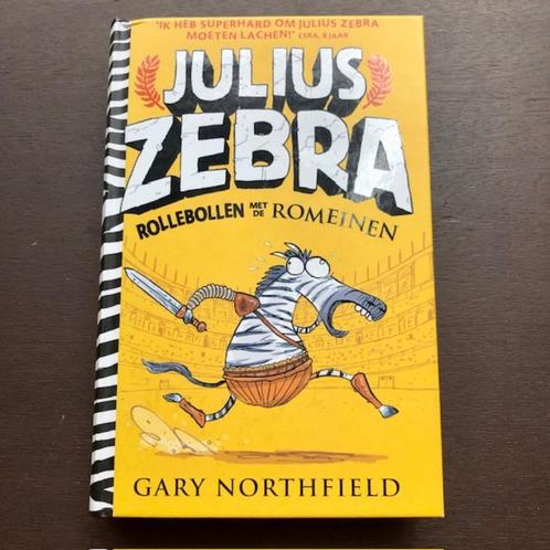 Boek Julius Zebra 'Rollebollen met de Romeinen', Boeken, Kinderboeken | Jeugd | 10 tot 12 jaar, Gelezen, Ophalen of Verzenden