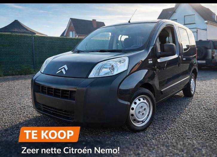 Citroën Nemo Diesel Lichte Vracht – 146.000 km – Gekeurd!, Autos, Camionnettes & Utilitaires, Entreprise, ABS, Airbags, Ordinateur de bord