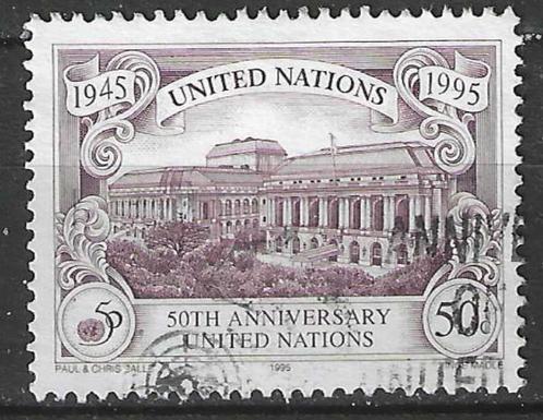 Verenigde Naties 1995 - Yvert 676 - 50 Jaar UNO (ST), Postzegels en Munten, Postzegels | Amerika, Gestempeld, Verzenden
