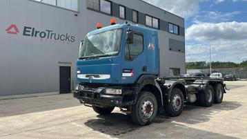 Renault KERAX 420 (8X4 / GRAND PONT / LAMES / BOITE MANUELLE beschikbaar voor biedingen