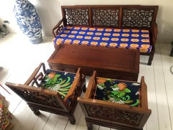 Chinese palissander hele woonkamer beschikbaar voor biedingen