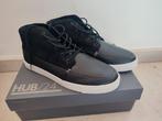 HUB leren schoen maat 45 *NIEUW*, Ophalen, Zwart, Nieuw, Sneakers