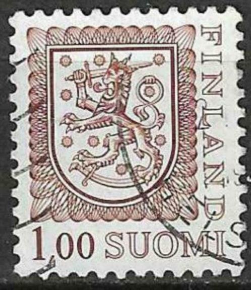 Finland 1981 - Yvert 840 - Wapenschild in kader (ST), Timbres & Monnaies, Timbres | Europe | Scandinavie, Affranchi, Finlande