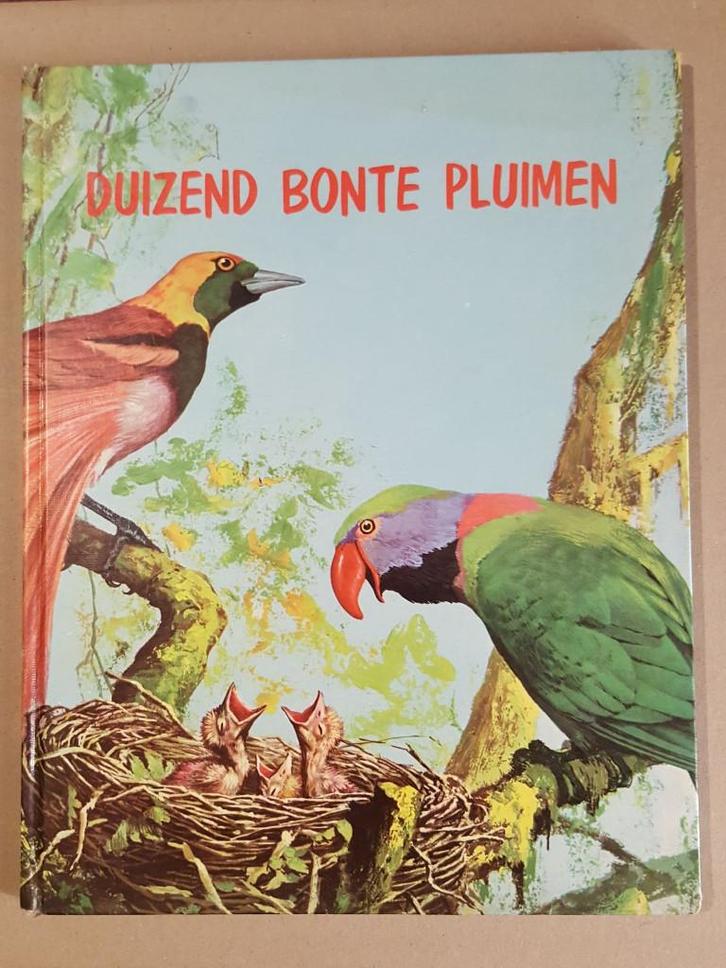 “Duizend bonte pluimen” – vogelboek van Gerda Van Cleemput, Livres, Livres pour enfants | Jeunesse | Moins de 10 ans, Utilisé