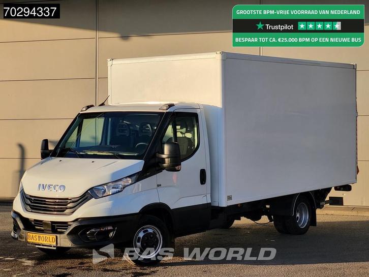 Iveco Daily 35C16 Bakwagen Laadklep Dubbellucht Airco Koffer, Auto's, Bestelwagens en Lichte vracht, Bedrijf, Te koop, Airconditioning