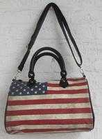 Sac à main/sac à bandoulière avec drapeau des États-Unis - N, Comme neuf, Autres marques, Noir, Enlèvement ou Envoi
