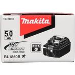2x Makita BL1850B 18V 5.0Ah accu’s – Nieuw, Ophalen of Verzenden, Nieuw