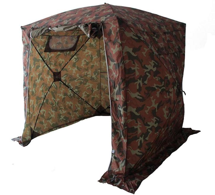 Abri-tente Goutime camouflage neuf. 2 m x 2 m x 2 m., Sports nautiques & Bateaux, Pêche à la ligne | Général, Neuf, Autres types
