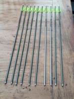 10 easton doelpijlen lengte 77,5 cm, Sport en Fitness, Handboogschieten, Ophalen, Zo goed als nieuw, Pijlen