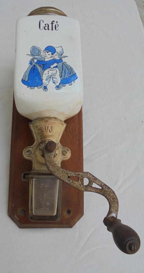 antieke koffiemolen wandkoffiemolen, Antiek en Kunst, Antiek | Gereedschap en Instrumenten, Ophalen of Verzenden