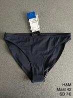 Donkerblauw bikinibroekje H&M - maat 42, Kleding | Dames, Badmode en Zwemkleding, Nieuw, Blauw, H&M, Bikini
