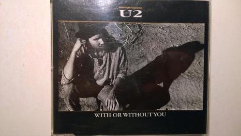 U2 - With Or Without You, CD & DVD, CD Singles, Comme neuf, Pop, 1 single, Maxi-single, Envoi