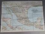 Poster ‘Mexico & Central America’ vintage map 1953, Boeken, Atlassen en Landkaarten, Overige gebieden, Ophalen of Verzenden, National Geografic