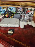 Playstation 1 met 2 controllers, 6 games ,in goede staat., Ophalen, Gebruikt, Met 2 controllers, Met games