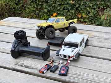 Axial SCX24 RTR + custom body + upgrades beschikbaar voor biedingen